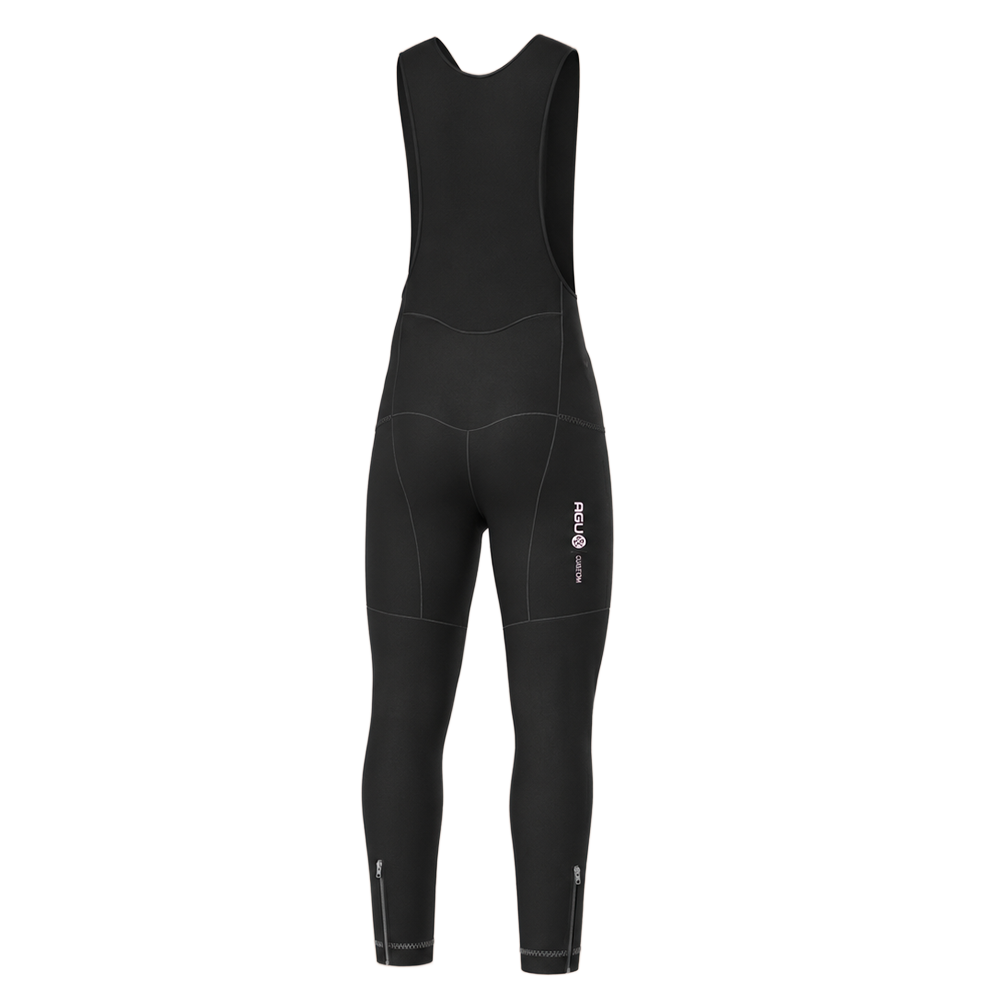 Bibtight  -Thermal Windproof DWR Zip  - Aero jersey aero sleeve pro achter 2 - AGMWBTZ002B