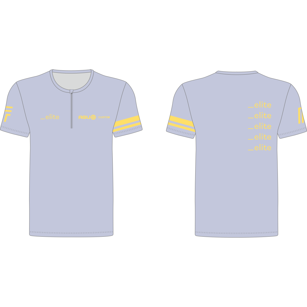 Running Tech T-shirt (Half-zip) - Agtsm003 - AGTSM003
