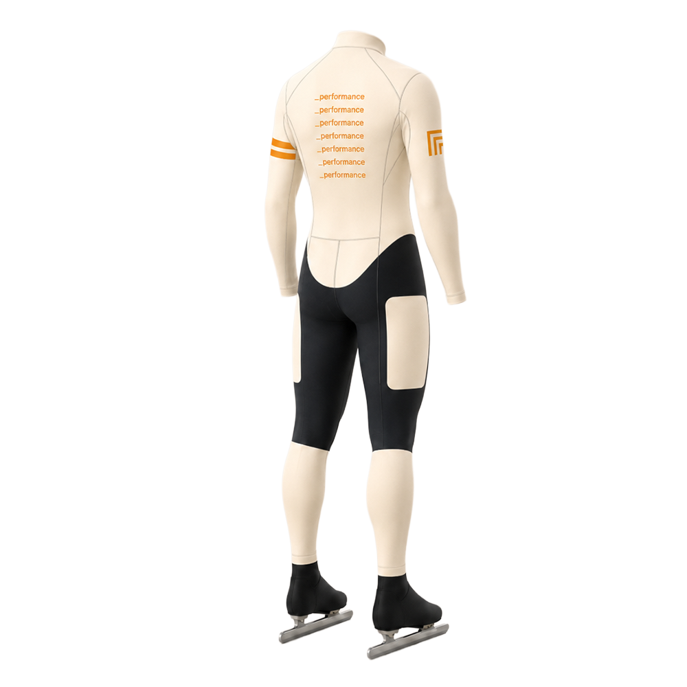 Marathon Suit Lycra (back pockets) - Performance - Marathon suit lycra back pockets performance achter - AGMLME03