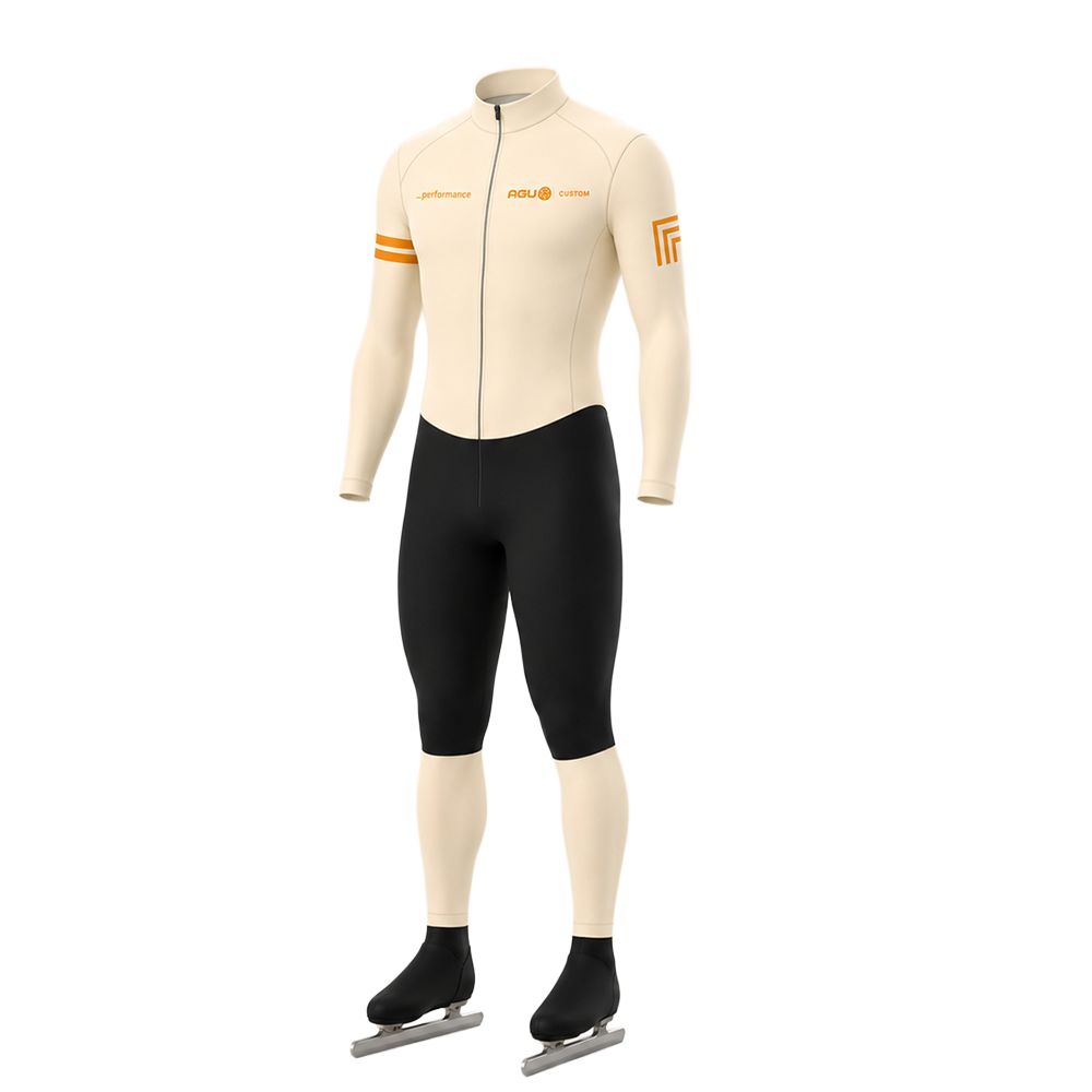 Shorttrack Speed Suit Lycra - Performance - Shorttrack speed suit lycra performance voor 1 - AGSMME01